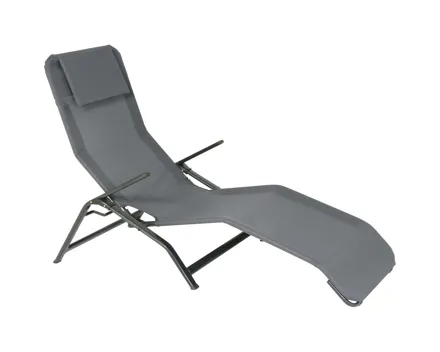 Gesundheitsliege Beach, anthrazit