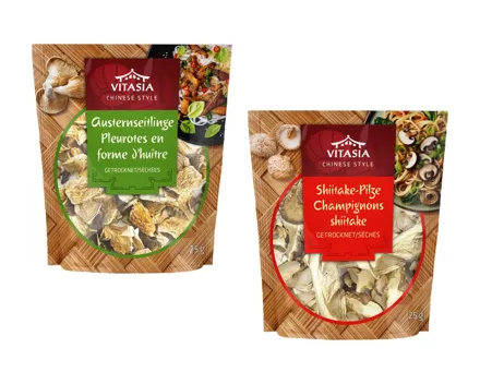 Getrocknete Pilze