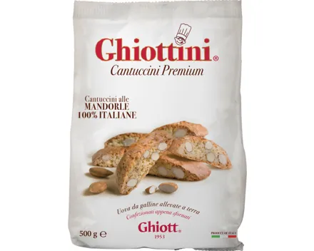 Ghiottini Cantuccini Premium mit Mandeln