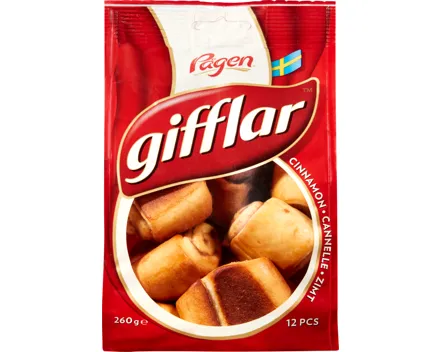 Gifflar Gebäck mit Zimt