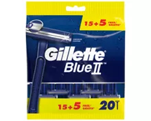 GILLETTE Einwegrasierer Blue II