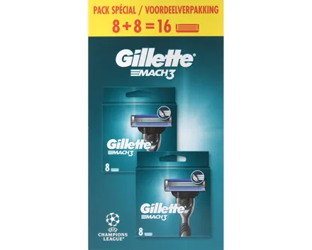 Gillette Mach3 8 + 8 Stück