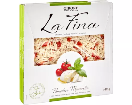 Girone La Fina Pizza Tomaten und Mozzarella