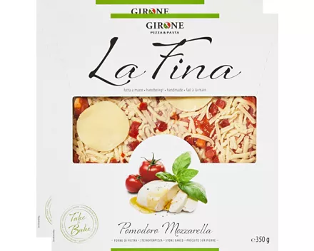 Girone Pizza La Fina Tomaten und Mozzarella