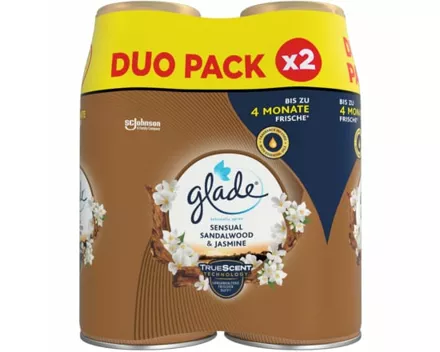 Glade Automatisches Duftspray Sensual Sandalwood & Jasmine 2 x 269 ml