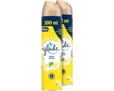 Glade Duftspray Fresh Lemon 2 x 300 ml