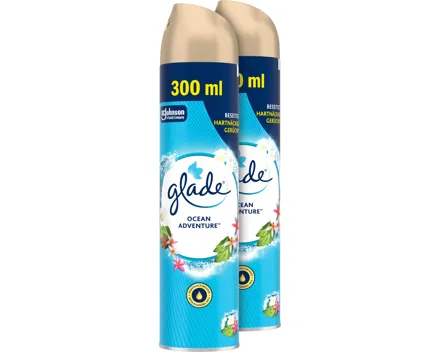 Glade Duftspray Ocean Adventure 2 x 300 ml