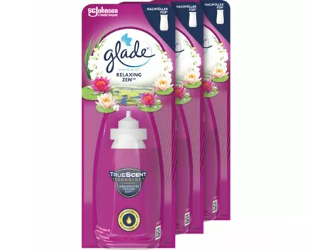 Glade Nachfüller Relaxing Zen 3 x 18 ml