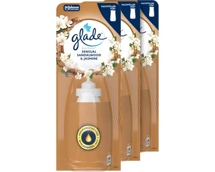 Glade Nachfüller Sensual Sandalwood & Jasmin 3 x 18 ml