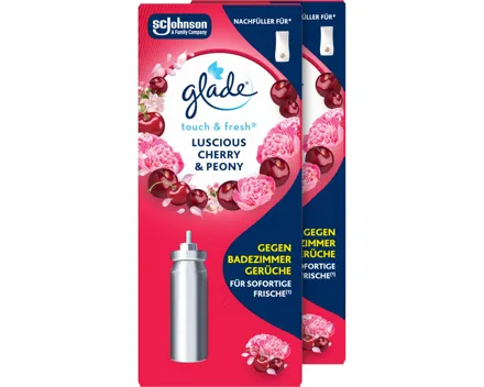 Glade Touch & Fresh Cherry & Peony Refill 2x10ml