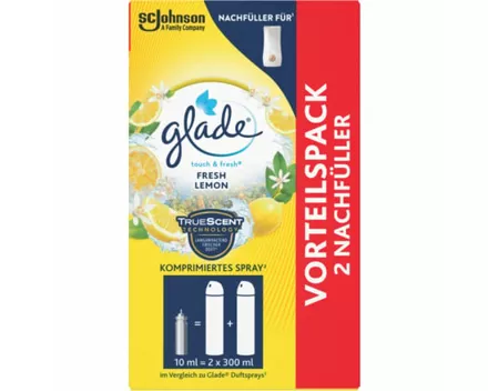 Glade Touch & Fresh Lemon Nachfüller 2 x 10 ml