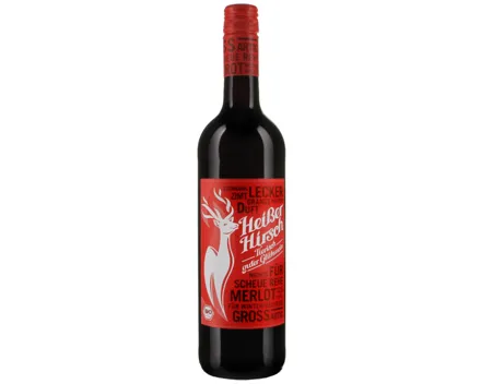 Glühwein Heisser Hirsch Rot – Rotwein, Deutschland (0.75l)