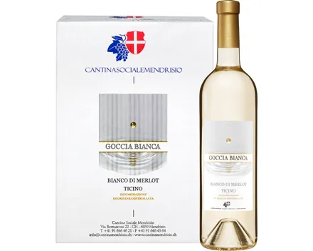 Goccia Bianca Bianco di Merlot del Ticino DOC