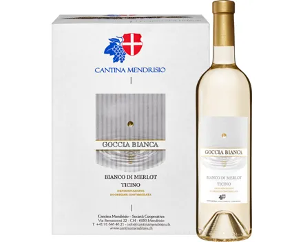 Goccia Bianca Bianco di Merlot del Ticino DOC