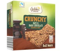 GOLDEN BRIDGE Gebackene Haferriegel, Dark Chocolate