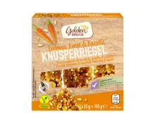 GOLDEN BRIDGE Linsen Knusperriegel, Karotte