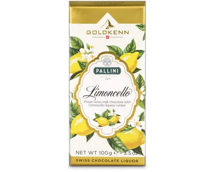 Goldkenn Tafelaschokolade Limoncello Likör