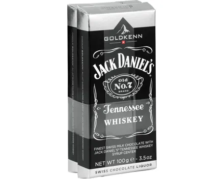 Goldkenn Tafelschokolade Jack Daniel’s Whiskey