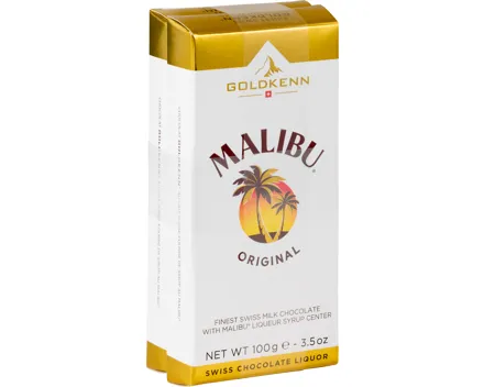 Goldkenn Tafelschokolade Malibu Original