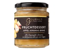 GOURMET Fruchtdessert, Birne Apfel Zitrone Ananas