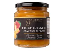 GOURMET Fruchtdessert, Marille - Pfirsich