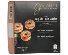 GOURMET Mini-Bagels mit Lachs