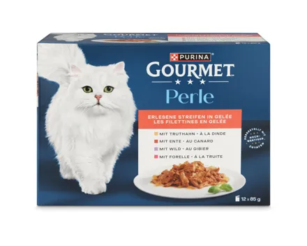 Gourmet Perle Erlesene Streifen in Gelee 12x85g