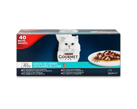 Gourmet Perle Genuss des Meeres 40x85g