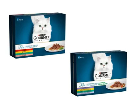 Gourmet Perle Katzen­nahrung in Sauce (Aktion nur in der Deutsch- und Westschweiz gültig)