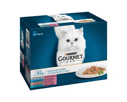 GOURMET PERLE Katzennassnahrung