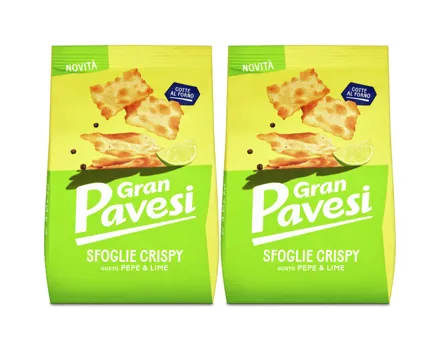 Gran Pavesi Sfoglie Pepe&Lime 2x150g