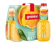 Granini Nektar-Fruchtsaft Orange & Mango Nektar 6x1l