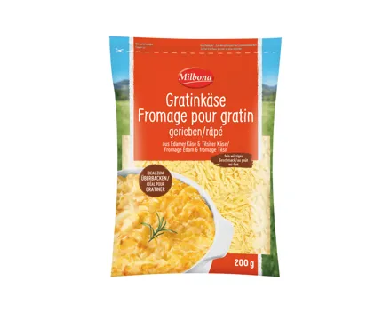 Gratinkäse gerieben