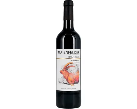 Graubünden AOC Maienfelder Pinot Noir Steinbock (2025) – Rotwein, Schweiz (0.75l)