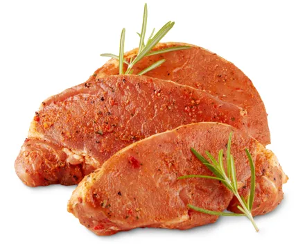 Grill mi Schweins-Nierstücksteaks mariniert, IP-SUISSE