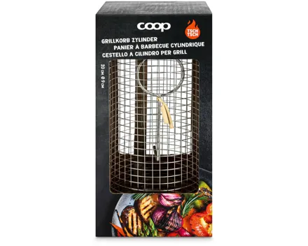 Grillkorb Zylinder 20cm x Ø 9cm Tsch Tsch
