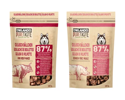 Gulasch Bällchen Hundesnack