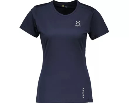 Haglöfs Damen-T-Shirt L.I.M Tech S, dunkelblau
