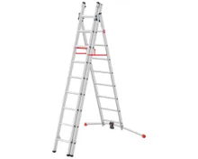 HAILO 3-teilige Alu-Kombileiter mit LOT-System, S100 Profi