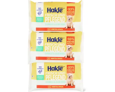 Hakle feuchtes Toilettenpapier, 3er-Pack