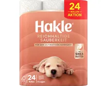 Hakle Reichhaltige Sauberkeit 4-lagig 24 Rollen