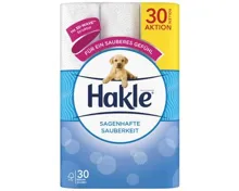 Hakle Sagenhafte Sauberkeit Toilettenpapier 30 Rollen