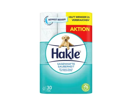 Hakle Toilettenpapier (Aktion nur in der Deutsch- und Westschweiz gültig)