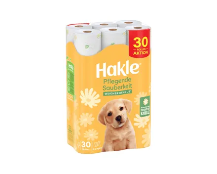 HAKLE Toilettenpapier Pflegende Sauberkeit
