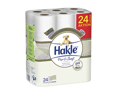 Hakle Toilettenpapier Pur & Sanft