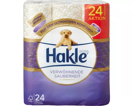 Hakle Toilettenpapier Verwöhnende Sauberkeit