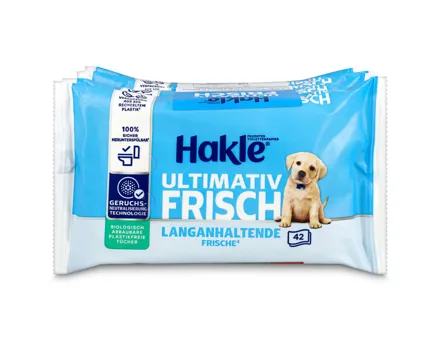 Hakle Ultimativ Frisch Feuchttücher 4x42 Stück