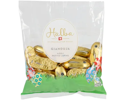 Halba Gianduja Häsli gefüllt