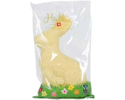 Halba Osterhase sitzend weiss