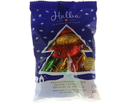 Halba Zuckerfonds Mäuse gefüllt